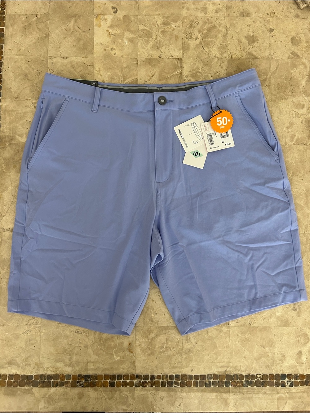 NWT Puma Men's 101 Stretch Golf Shorts - (Lavender Pop)Purple Size 36